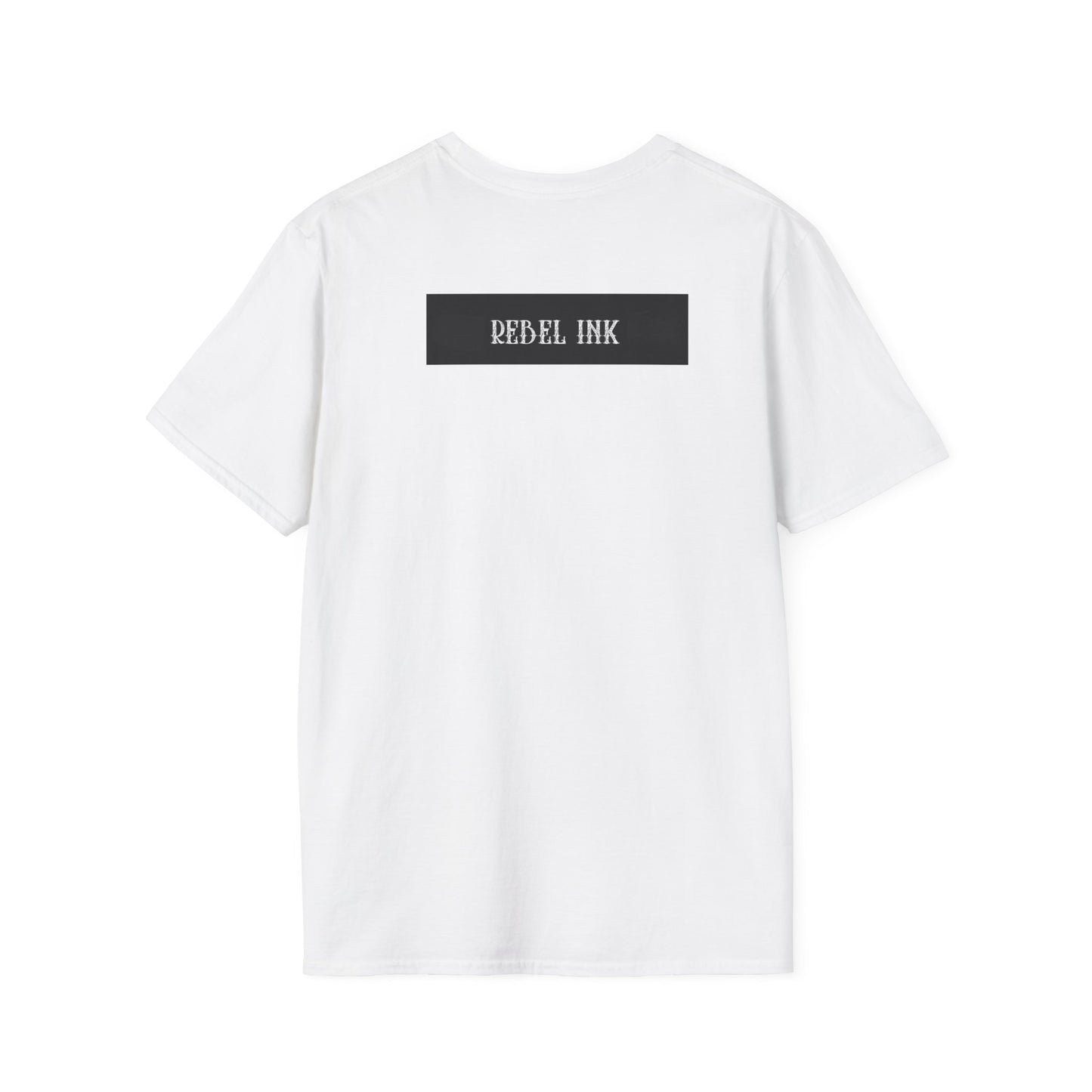 Rebel Ink Unisex Softstyle T-Shirt | Tattoo Vibe, Casual Wear, Unisex Fashion, Gift for Tattoo Lovers, Everyday Style