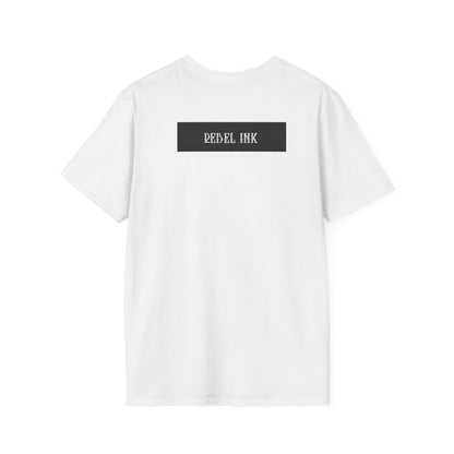 Rebel Ink Unisex Softstyle T-Shirt | Tattoo Vibe, Casual Wear, Unisex Fashion, Gift for Tattoo Lovers, Everyday Style