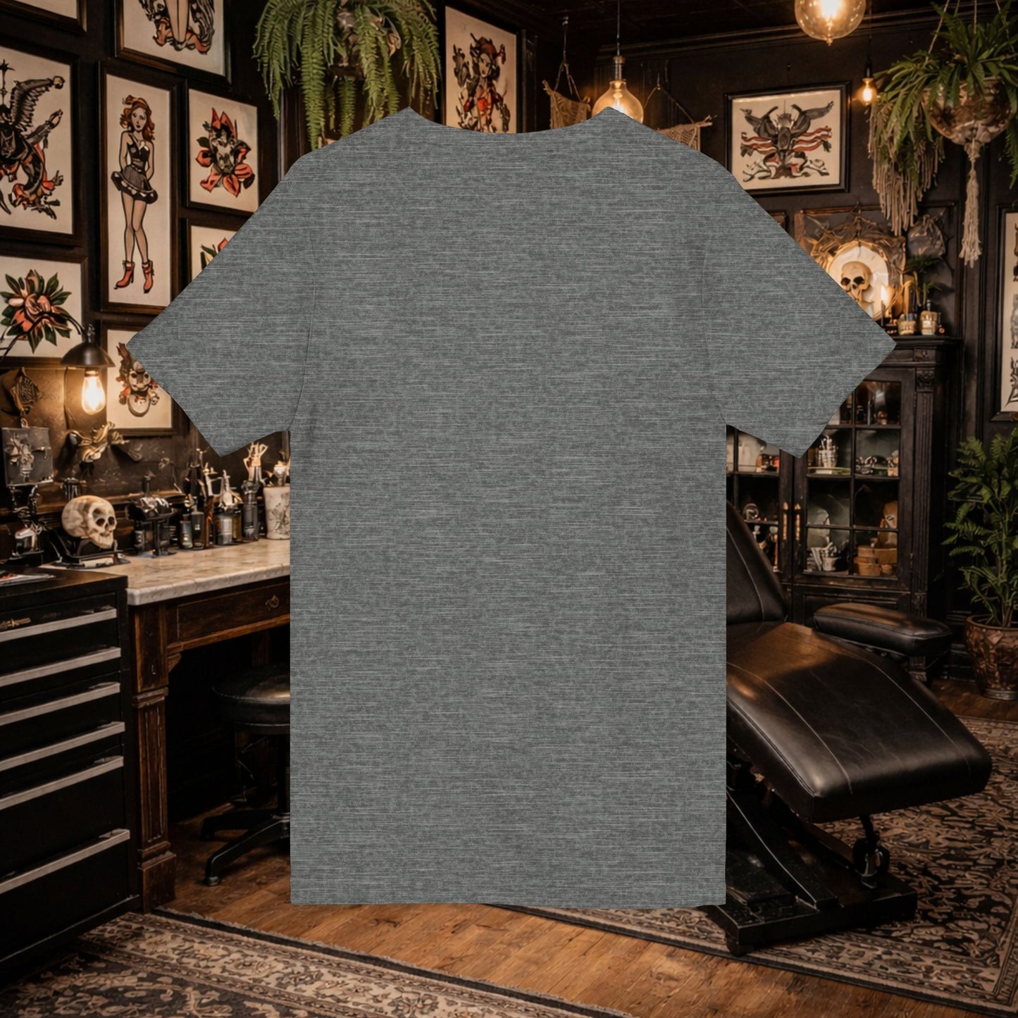 Scared Heart "Without God Nor King" V-Neck Tee