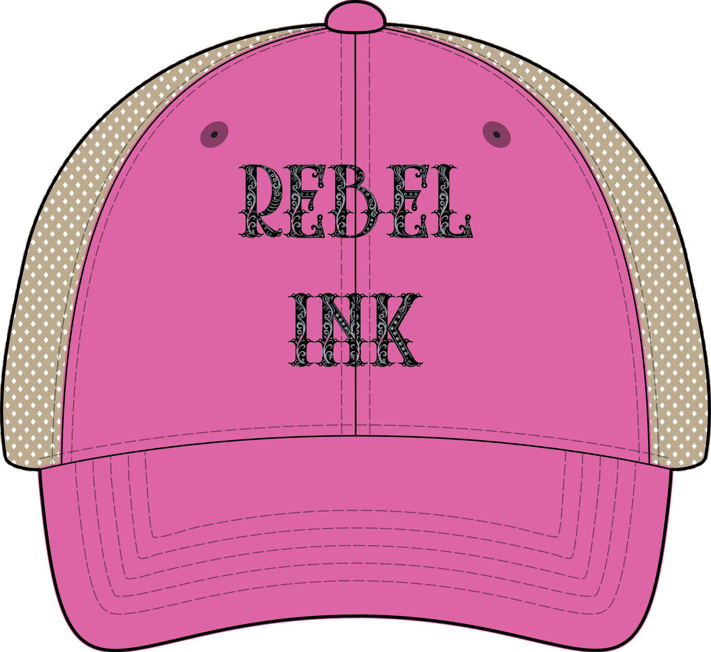 Women's Washed Mesh-Back Cap