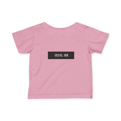 Copy of Rebel Infant Tee: Cribs, Chaos & Cute Anarchy, Baby Shower Gift, Toddler Clothing, Punk Style, Cute Baby Outfit, Trendy Baby Gear