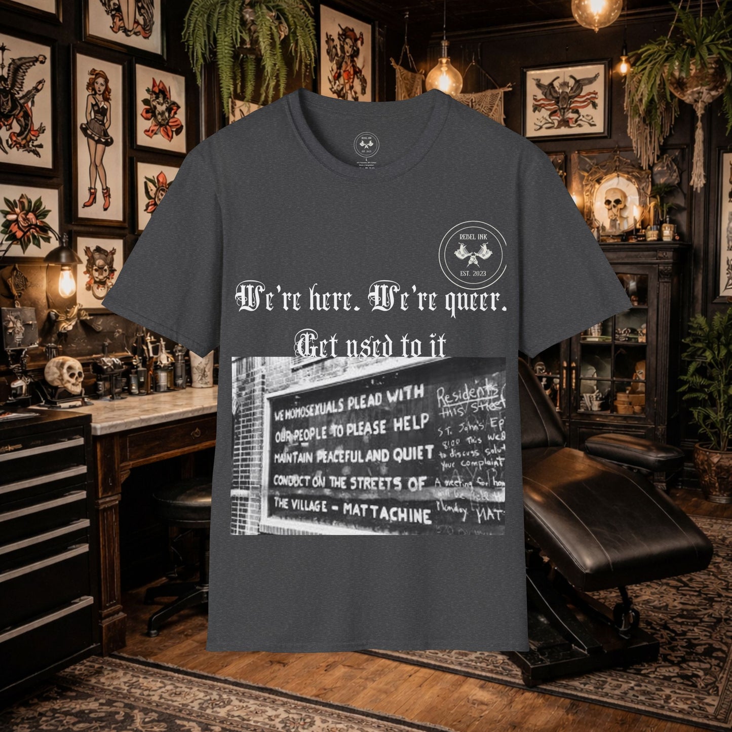Rebel Loud & Proud T-shirt