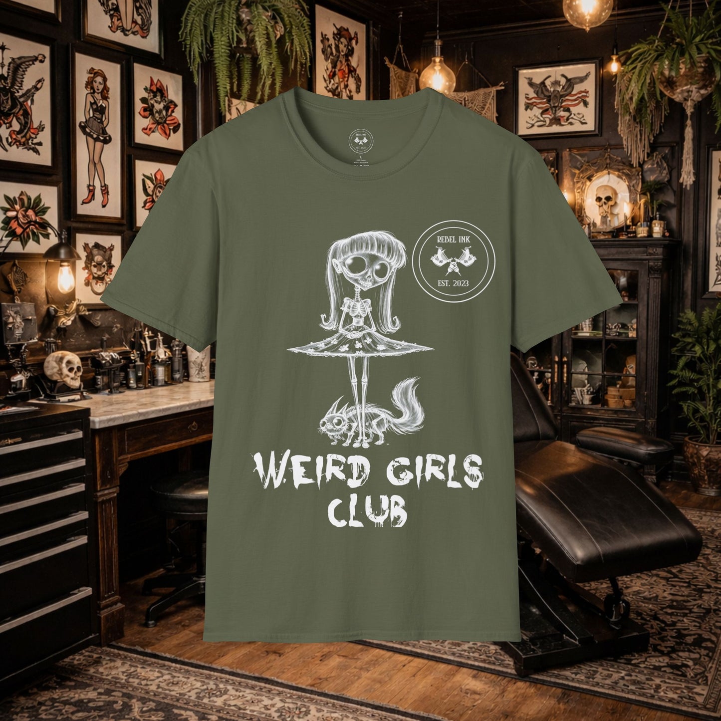 Weird Rebel Girls T- Shirt