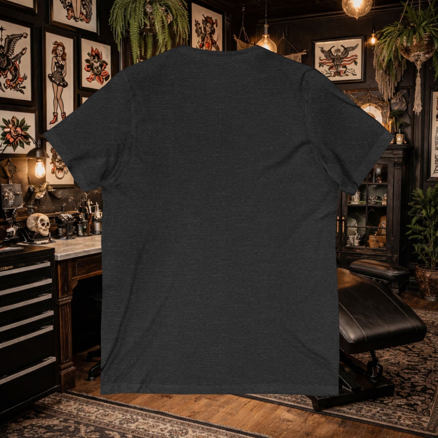 Scared Heart "Without God Nor King" V-Neck Tee