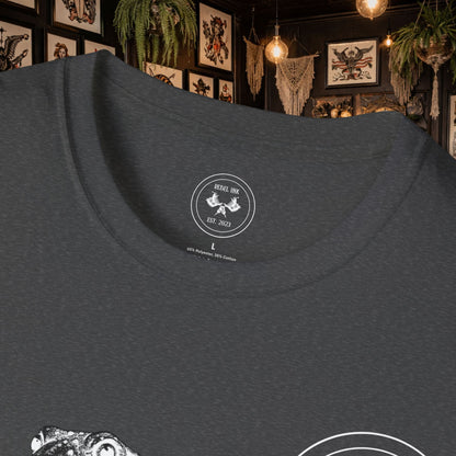 Born Wild Frog Tattoo T-Shirt