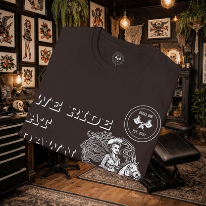 We Ride at Dawn T‑Shirt