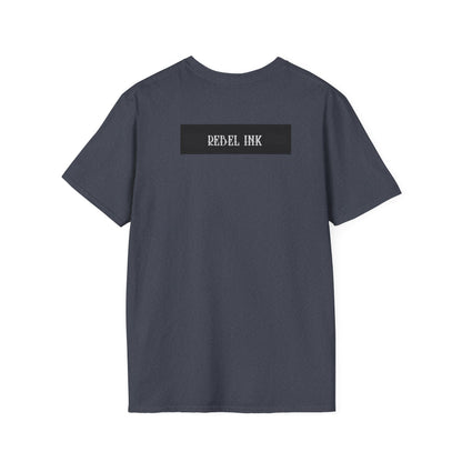 Rebel Ink Unisex Softstyle T-Shirt | Tattoo Vibe, Casual Wear, Unisex Fashion, Gift for Tattoo Lovers, Everyday Style