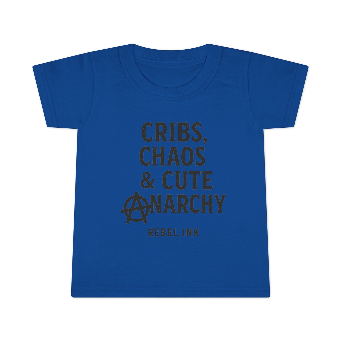 Toddler Punk T-Shirt - Cribs, Chaos & Cute Anarchy, Baby Gift, Toddler Outfits, Playtime Apparel, Kids' Graphic Tee