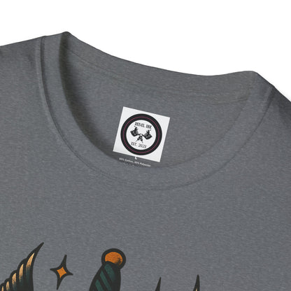 Rebel Ink Unisex Softstyle T-Shirt | Tattoo Vibe, Casual Wear, Unisex Fashion, Gift for Tattoo Lovers, Everyday Style