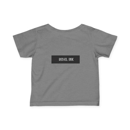 Copy of Rebel Infant Tee: Cribs, Chaos & Cute Anarchy, Baby Shower Gift, Toddler Clothing, Punk Style, Cute Baby Outfit, Trendy Baby Gear