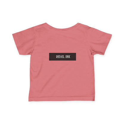 Copy of Rebel Infant Tee: Cribs, Chaos & Cute Anarchy, Baby Shower Gift, Toddler Clothing, Punk Style, Cute Baby Outfit, Trendy Baby Gear