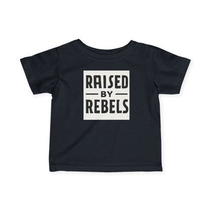 Copy of Rebel Infant Tee: Cribs, Chaos & Cute Anarchy, Baby Shower Gift, Toddler Clothing, Punk Style, Cute Baby Outfit, Trendy Baby Gear