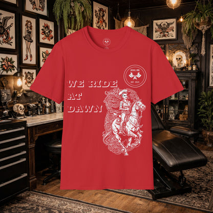 We Ride at Dawn T‑Shirt