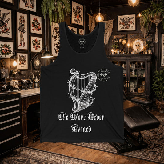We were never tamed t shirt
